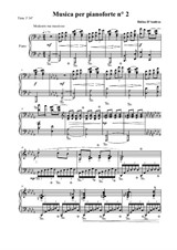 Musica per pianoforte No.2