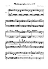 Musica per pianoforte No.10